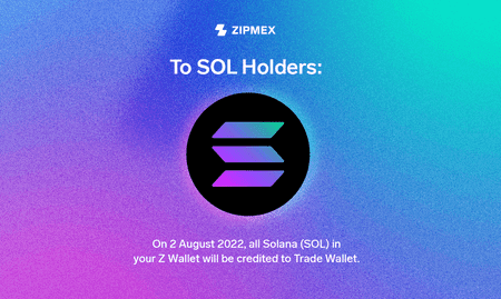 News for Zipmex SOL holders