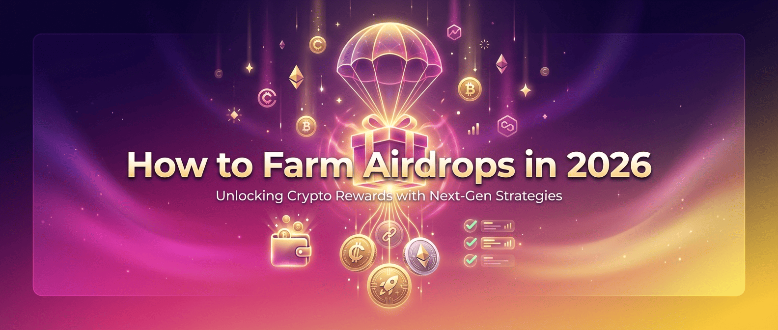 How to Farm Airdrops in 2026: Ultimate Strategy Guide