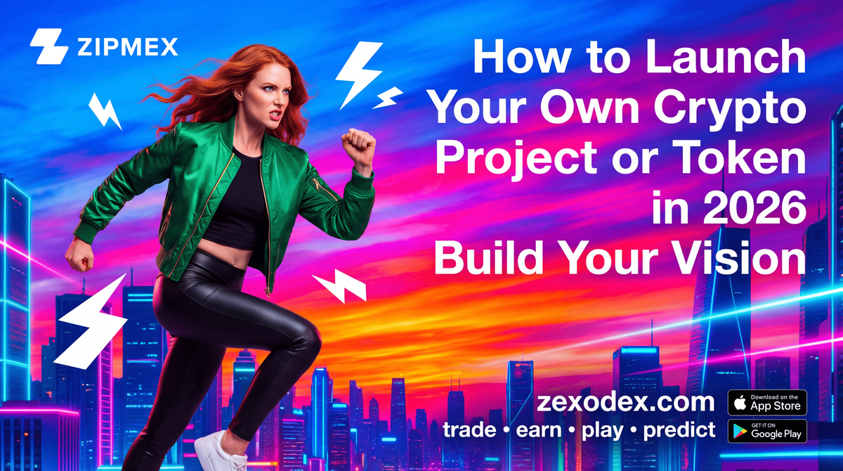 How to Launch Your Own Crypto Project or Token in 2026 | Complete Guide