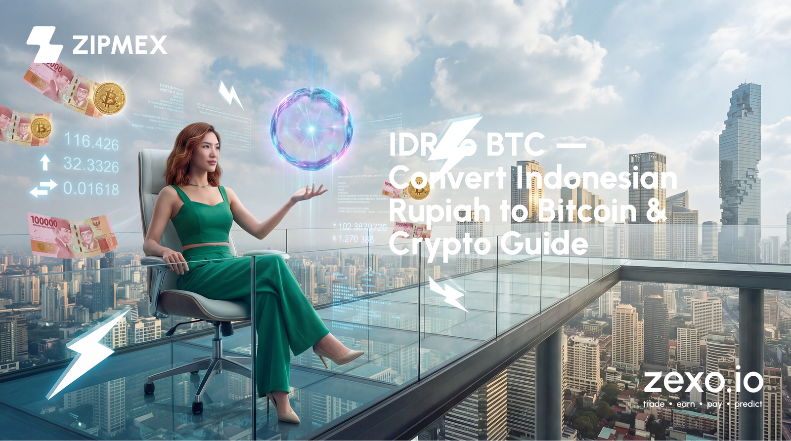 IDR to BTC — Convert Indonesian Rupiah to Bitcoin & Crypto Guide