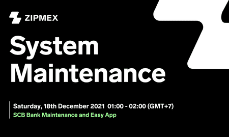 SCB Bank System Maintenance – Saturday December 18th, 2021 at 01:00 – 02:00 (GMT+7)