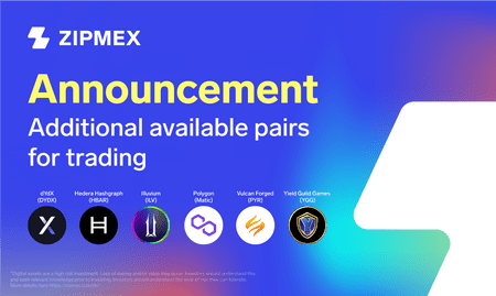 Important Announcement –  Additional available pairs for trading