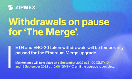 Important announcement: Temporary pause of withdrawals for ETH and ERC-20 tokens