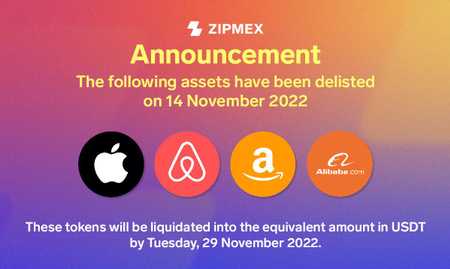 Important Announcement: ZipStock Tokens Delisting