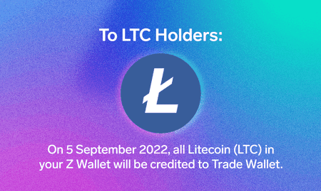 Important announcement: News for Zipmex LTC holders
