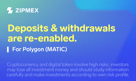 Deposits and withdrawals are now re-enabled for Polygon (MATIC)