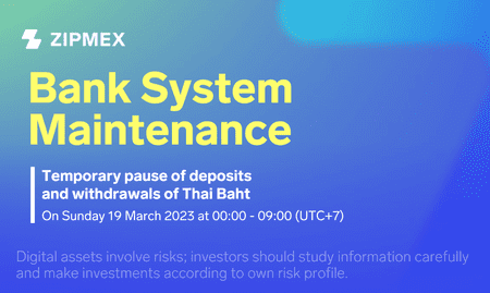 Bank System Maintenance on 19 March 2023