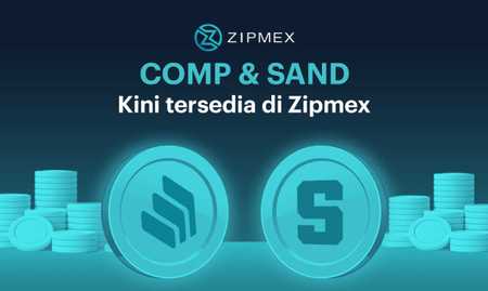 COMP and SAND Now Available on Zipmex