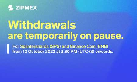 Announcement: Withdrawal of BSC tokens temporarily suspended