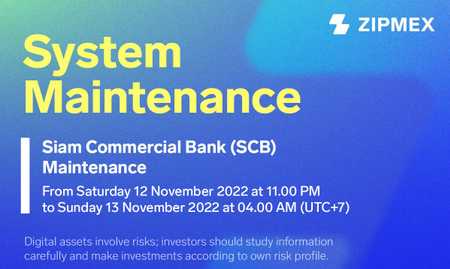 SCB Bank Maintenance 12 – 13 November 2022