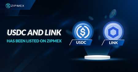 USDC and LINK are listed on Zipmex!