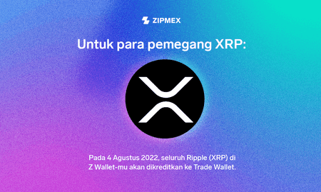 Pengumuman untuk Pemegang XRP di Zipmex