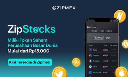 Kini Anda Bisa Investasi Token Seharga Saham di Zipmex!