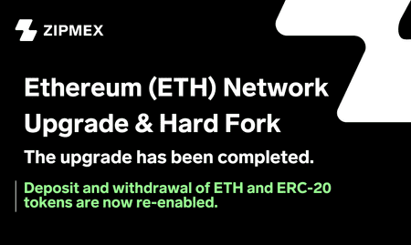 Ethereum (ETH) network upgrade and hard fork to support Ethereum arrow glacier upgrade have been completed.