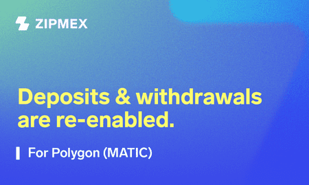 Deposits and withdrawals are re-enabled for Polygon (MATIC)