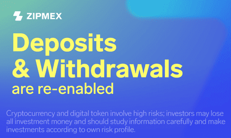 Deposits and withdrawals are now re-enabled for all cryptocurrencies