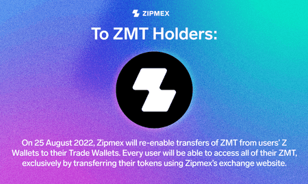 Important Announcement: ZMT Release from Z Wallet to Trade Wallet