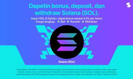 Kini Kamu Bisa Deposit, Withdraw, dan Dapat Bonus dari Solana (SOL)!