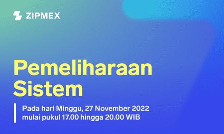 Pemeliharaan Sistem – Minggu, 27 November 2022 17.00 – 20.00 WIB