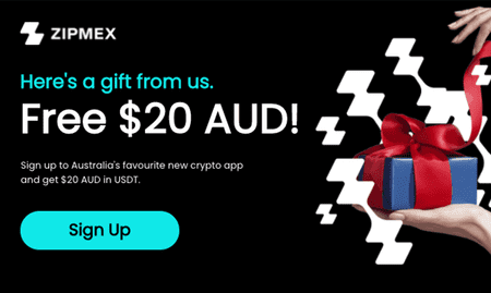 Sign Up with Zipmex – $20 BONUS